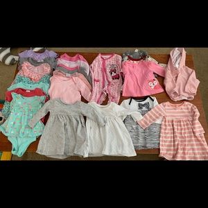 Baby girl clothing lot